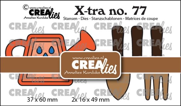 Crealies X-tra Dies Gieter & Tuingereedschap (CLXtra77) Crealies X-tra Dies Gieter & Tuingereedschap (CLXtra77)