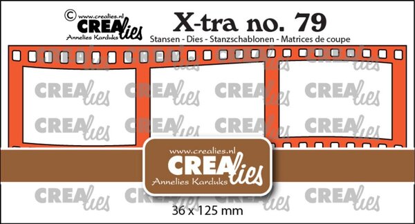 Crealies X-tra Dies Filmstrip Golvend Horizontaal (CLXtra79) Crealies X-tra Dies Filmstrip Golvend Horizontaal (CLXtra79)
