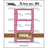 Crealies X-tra Dies Filmstrip Golvend Verticaal (CLXtra80)