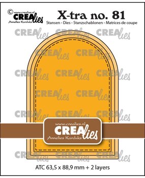 Crealies X-tra Dies ATC Boog Met Stiksteek (CLXtra81)