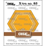 Crealies X-tra Dies Kiekeboe Zeshoek (CLXtra85)
