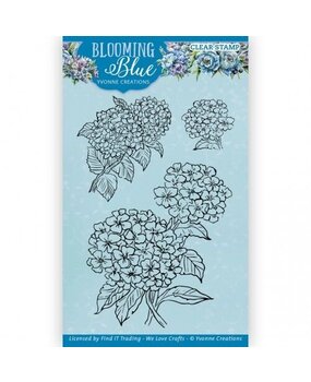 Yvonne Creations Blooming Blue Clear Stamp Set Hydrangea (YCCS10080) Yvonne Creations Blooming Blue Clear Stamp Set Hydrangea (YCCS10080)