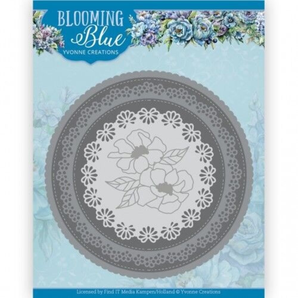 Yvonne Creations Blooming Blue Blooming Circle Dies (YCD10348) Yvonne Creations Blooming Blue Blooming Circle Dies (YCD10348)