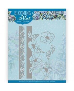 Yvonne Creations Blooming Blue Blooming Borders Dies (YCD10349) Yvonne Creations Blooming Blue Blooming Borders Dies (YCD10349)