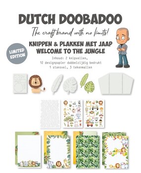 Dutch Doobadoo Limited Edition Crafty Kit Knippen en Plakken met Jaap - Welcome to the Jungle (473.013.004) Dutch Doobadoo Limited Edition Crafty Kit Knippen en Plakken met Jaap - Welcome to the Jungle (473.013.004)