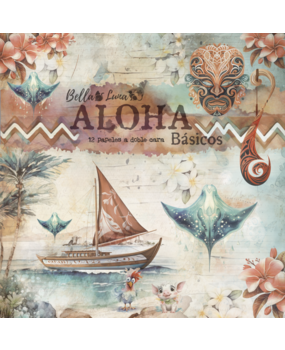 Bella Luna Crafts Aloha Basics 8x8 Inch Collection Pack (BLC-0045/S) Bella Luna Crafts Aloha Basics 8x8 Inch Collection Pack (BLC-0045/S)