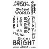 My Favorite Things Happy Graduation Clear Stamps (LLD-105)