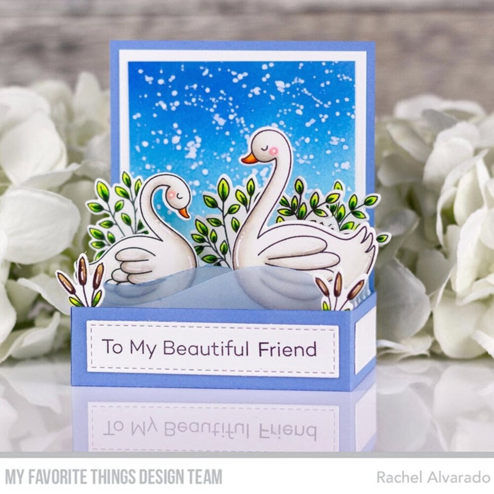 My Favorite Things Tranquil Swans Clear Stamps (CS-863) My Favorite Things Tranquil Swans Clear Stamps (CS-863)