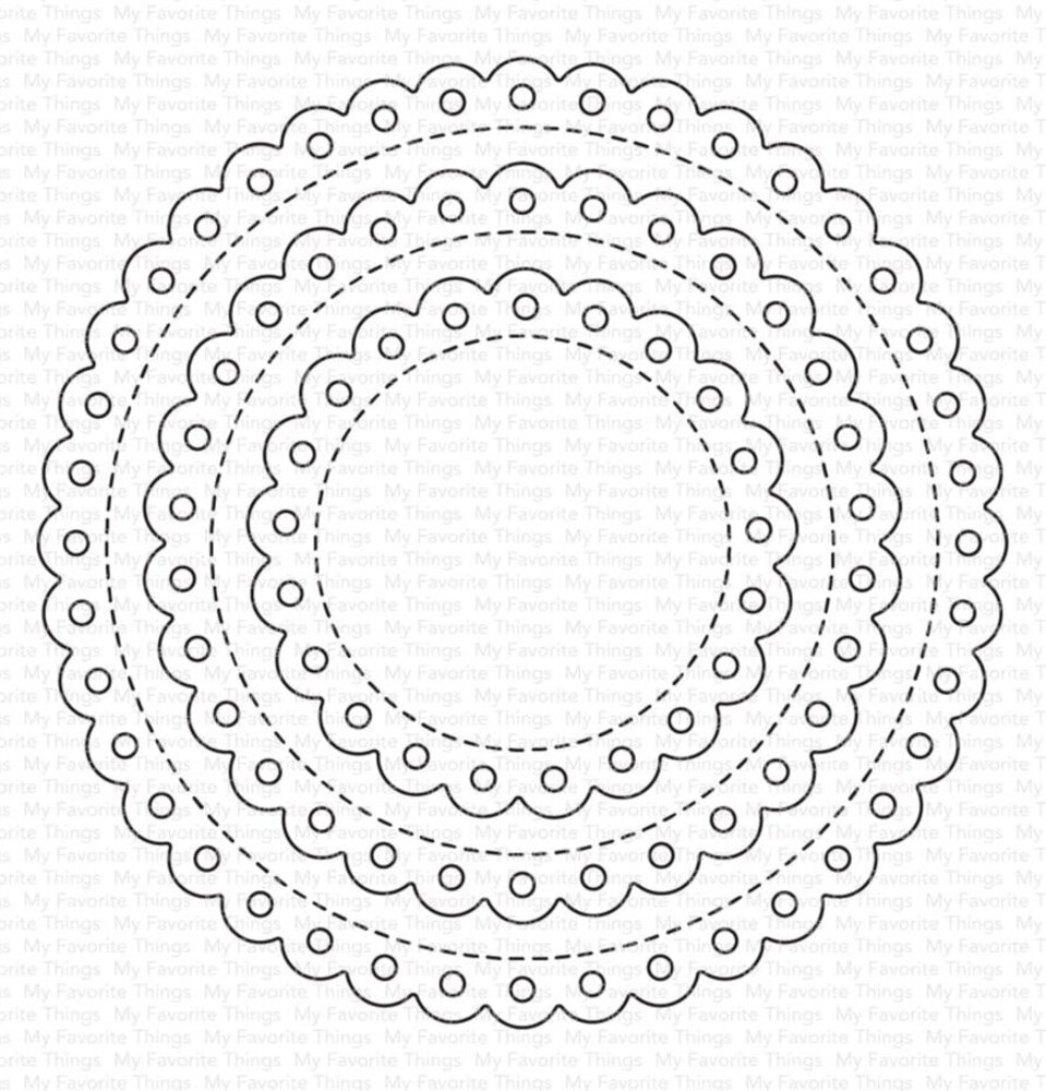 My Favorite Things Die-namics Stitched Eyelet Lace Circle STAX (MFT-2742) My Favorite Things Die-namics Stitched Eyelet Lace Circle STAX (MFT-2742)