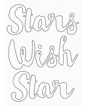 My Favorite Things Die-namics Stars & Wishes (MFT-2759) My Favorite Things Die-namics Stars & Wishes (MFT-2759)