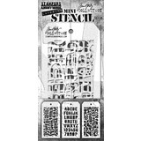 Stampers Anonymous Tim Holtz Mini Layering Stencil Set 58 (THMST058)