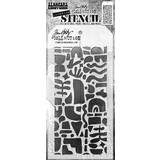 Stampers Anonymous Tim Holtz Cutout Shapes 2 Layering Stencil (THS177)