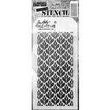 Stampers Anonymous Tim Holtz Deco Floral Layering Stencil (THS182)