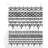 Stampers Anonymous Cling Stamps Crochet Trims (CMS480)