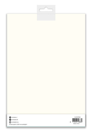 Studio Light Cardstock A4 Cream (10pcs) (SL-CO-PS40) Studio Light Cardstock A4 Cream (10pcs) (SL-CO-PS40)