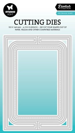 Studio Light Essentials Snijmal Rectangle Shape (SL-ES-CD823) Studio Light Essentials Snijmal Rectangle Shape (SL-ES-CD823)