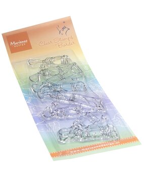 Marianne Design Tiny's Borders Clear Stamps Paint Tubes (TC0923) Marianne Design Tiny's Borders Clear Stamps Paint Tubes (TC0923)