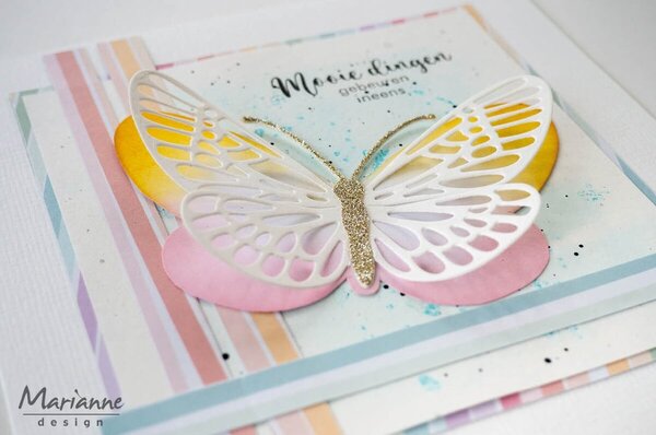 Marianne Design Clear Stamps Kleurige Groetjes (CS1166)