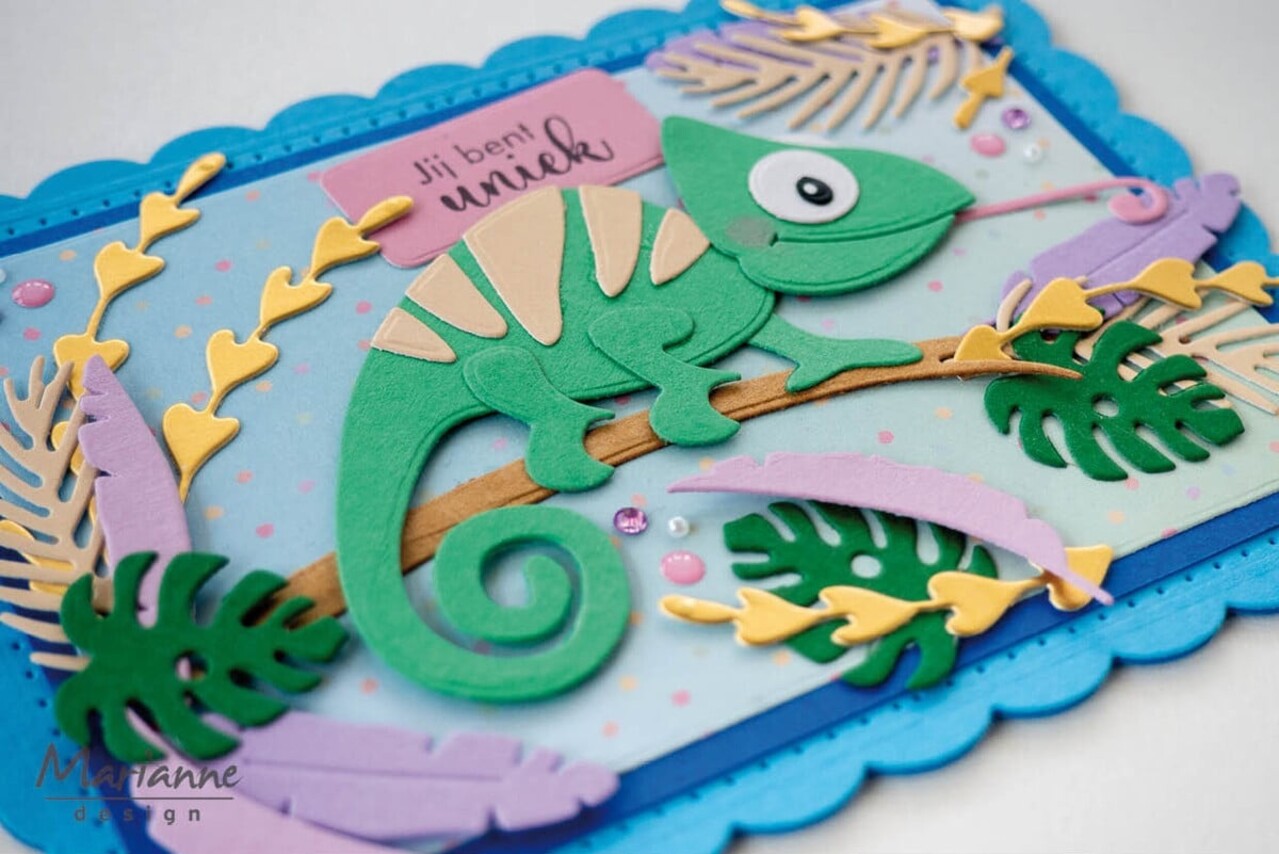 Marianne Design Collectables Eline's Chameleon (COL1542) Marianne Design Collectables Eline's Chameleon (COL1542)