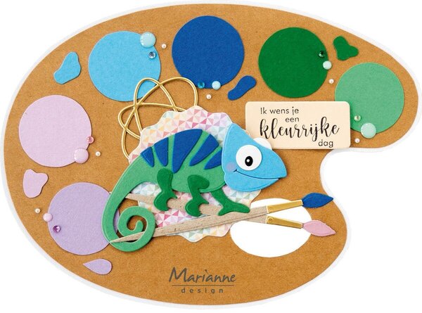 Marianne Design Collectables Eline's Chameleon (COL1542) Marianne Design Collectables Eline's Chameleon (COL1542)