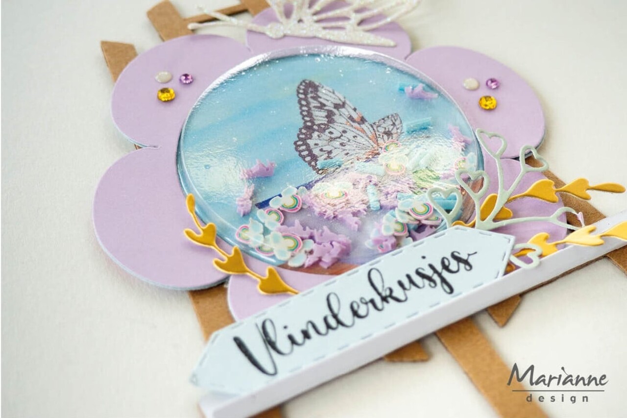 Marianne Design Craftables Shakables Flower (CR1653) Marianne Design Craftables Shakables Flower (CR1653)