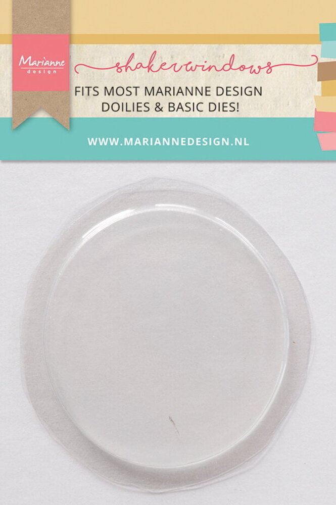 Marianne Design Shaker Windows Circles Ø65mm (LR0064) Marianne Design Shaker Windows Circles Ø65mm (LR0064)