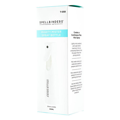 Spellbinders Mighty Mister Spray Bottle 200ml (T-058) Spellbinders Mighty Mister Spray Bottle 200ml (T-058)
