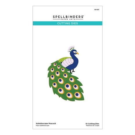 Spellbinders Kaleidoscope Peacock Dies (S5-631)