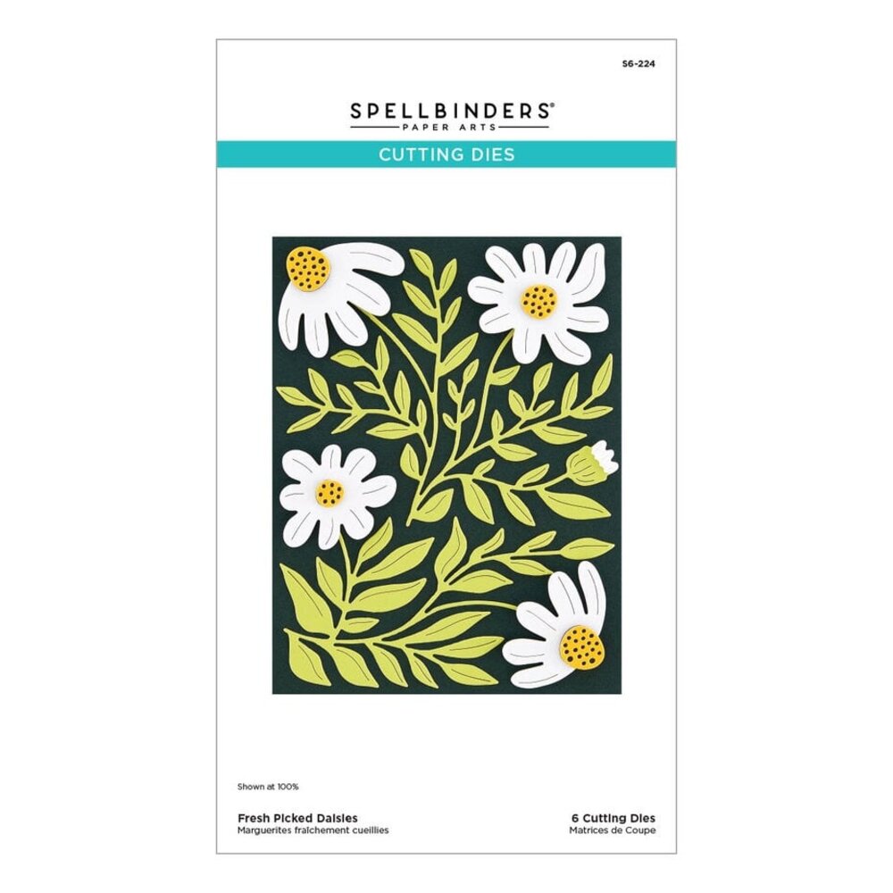 Spellbinders Fresh Picked Daisies Dies (S6-224) Spellbinders Fresh Picked Daisies Dies (S6-224)