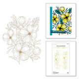 Spellbinders Glimmering Flowers Buttercups Glimmer Hot Foil Plate (GLP-435)