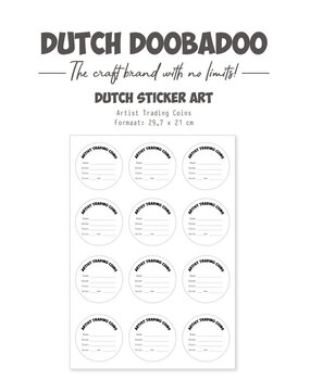 Dutch Doobadoo Dutch Sticker Art A4 Artist Trading Coins (491.200.031)*