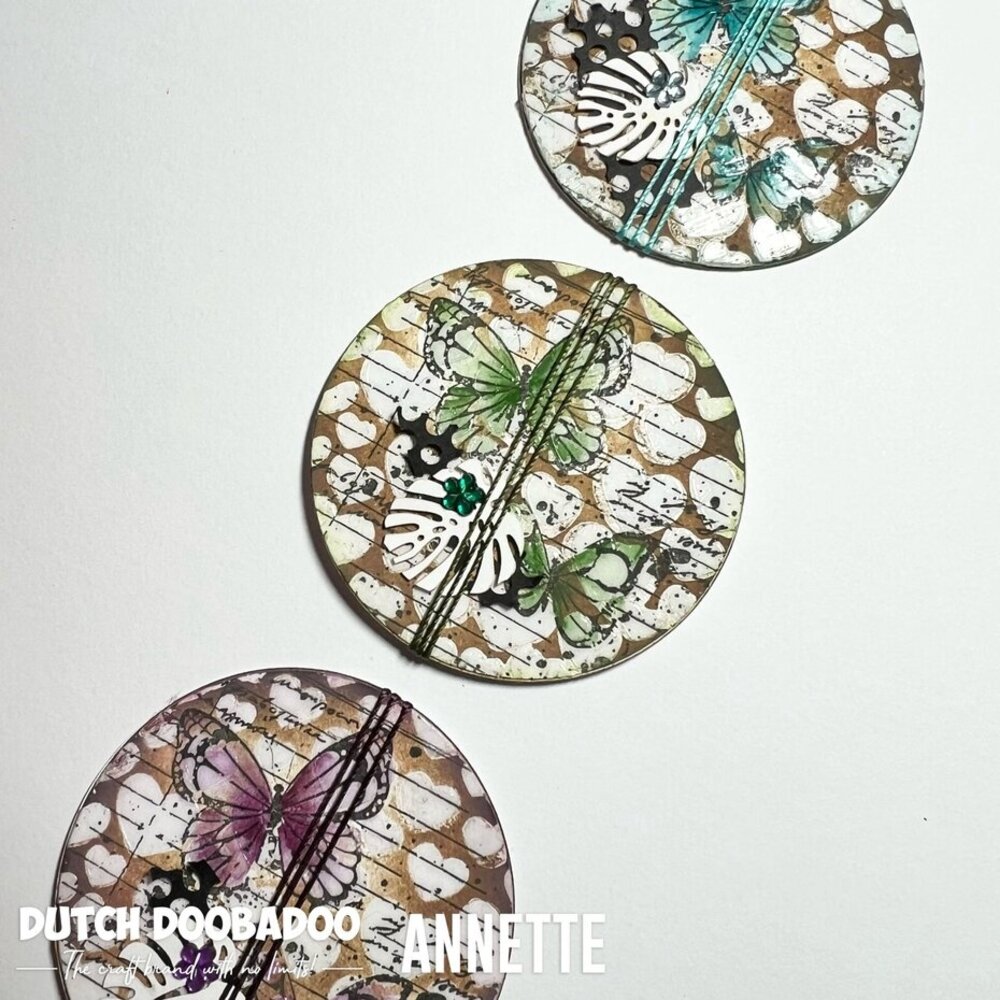 Dutch Doobadoo Rubber Stamp Butterfly 1 (497.004.004) Dutch Doobadoo Rubber Stamp Butterfly 1 (497.004.004)