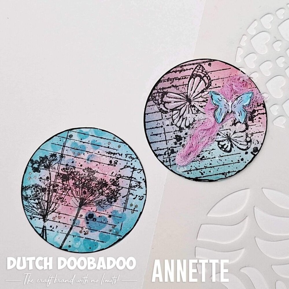 Dutch Doobadoo Rubber Stamp Blowball (497.004.006)