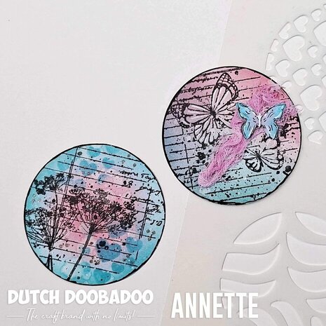 Dutch Doobadoo Rubber Stamp Blowball (497.004.006)