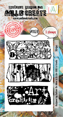 AALL and Create Clear Stamp Set A8 Stripz (AALL-TP-1159) AALL and Create Clear Stamp Set A8 Stripz (AALL-TP-1159)