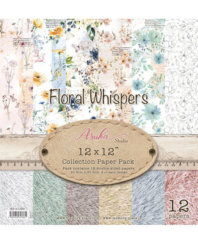 Memory Place Floral Whispers 12x12 Inch Paper Pack (MP-61386) Memory Place Floral Whispers 12x12 Inch Paper Pack (MP-61386)