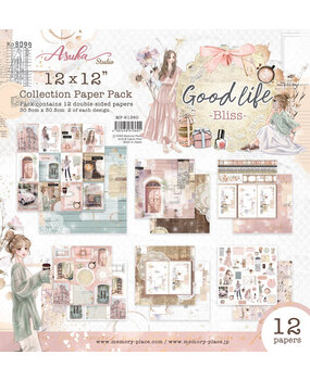 Memory Place Good Life Bliss 12x12 Inch Paper Pack (MP-61360) Memory Place Good Life Bliss 12x12 Inch Paper Pack (MP-61360)