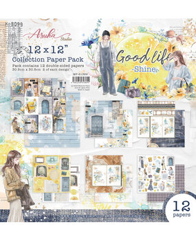 Memory Place Good Life Shine 12x12 Inch Paper Pack (MP-61369)