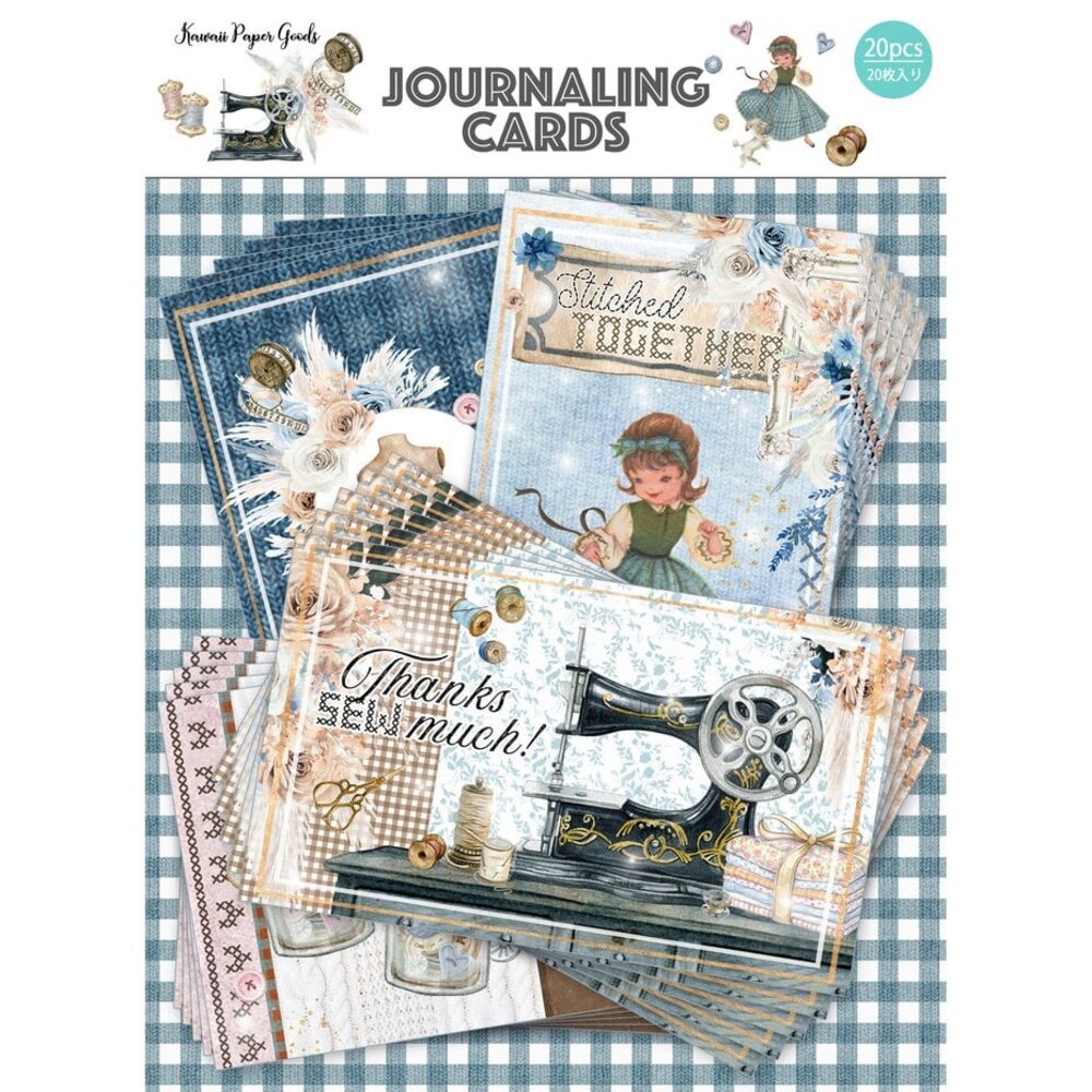 Memory Place Stitched Together Journaling Cards (MP-61421) Memory Place Stitched Together Journaling Cards (MP-61421)
