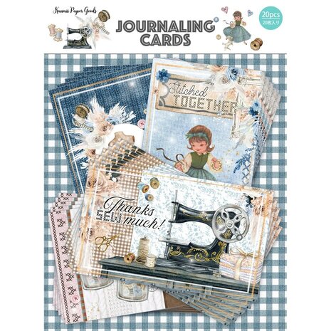 Memory Place Stitched Together Journaling Cards (MP-61421) Memory Place Stitched Together Journaling Cards (MP-61421)