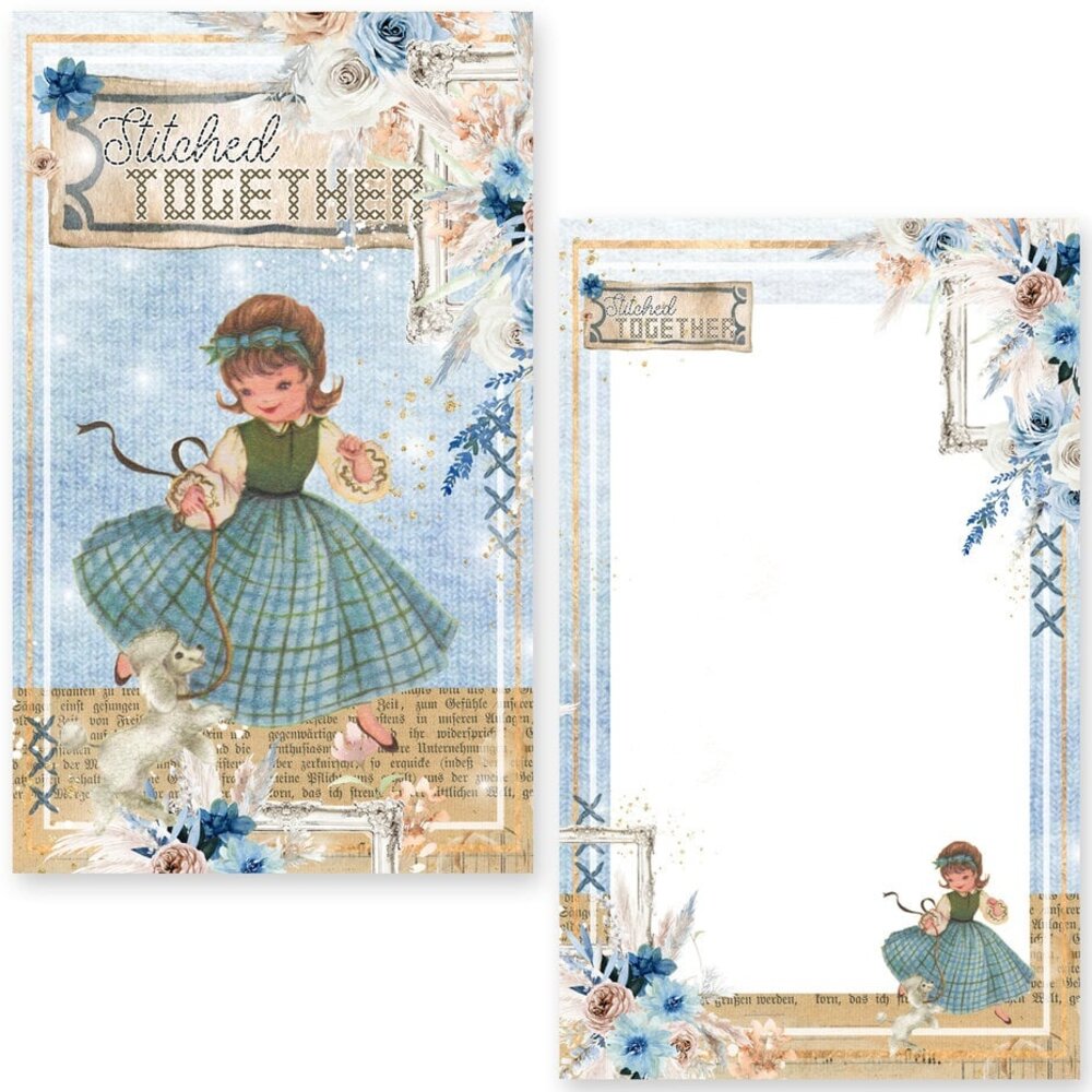Memory Place Stitched Together Journaling Cards (MP-61421) Memory Place Stitched Together Journaling Cards (MP-61421)