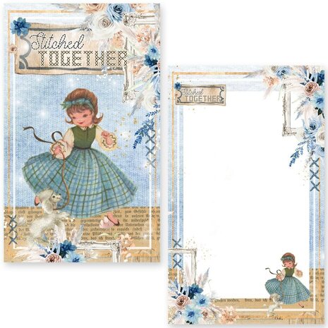Memory Place Stitched Together Journaling Cards (MP-61421) Memory Place Stitched Together Journaling Cards (MP-61421)