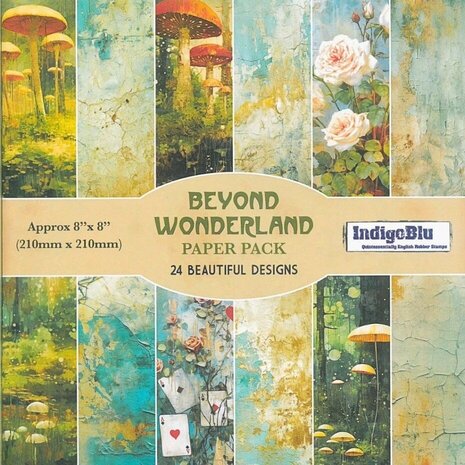 IndigoBlu Beyond Wonderland 8x8 Inch Paper Book Matte (IND1269) IndigoBlu Beyond Wonderland 8x8 Inch Paper Book Matte (IND1269)