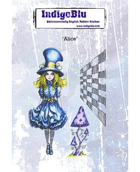 IndigoBlu Alice A6 Rubber Stamps (IND1204) IndigoBlu Alice A6 Rubber Stamps (IND1204)