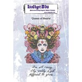 IndigoBlu Queen of Hearts A6 Rubber Stamps (IND1252)