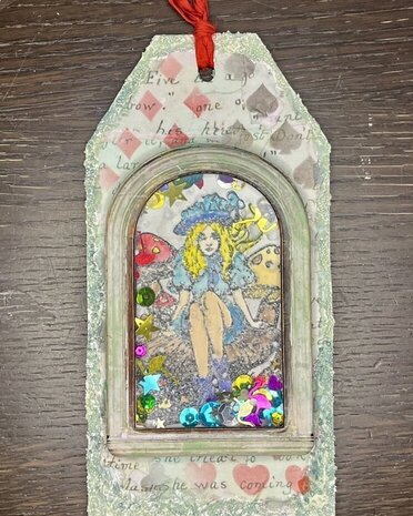 IndigoBlu Not Mushroom for Alice A6 Rubber Stamps (IND1253)