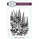 Creative Expressions Pre-Cut Rubber Stamp A6 Foxglove Garden (CER057)