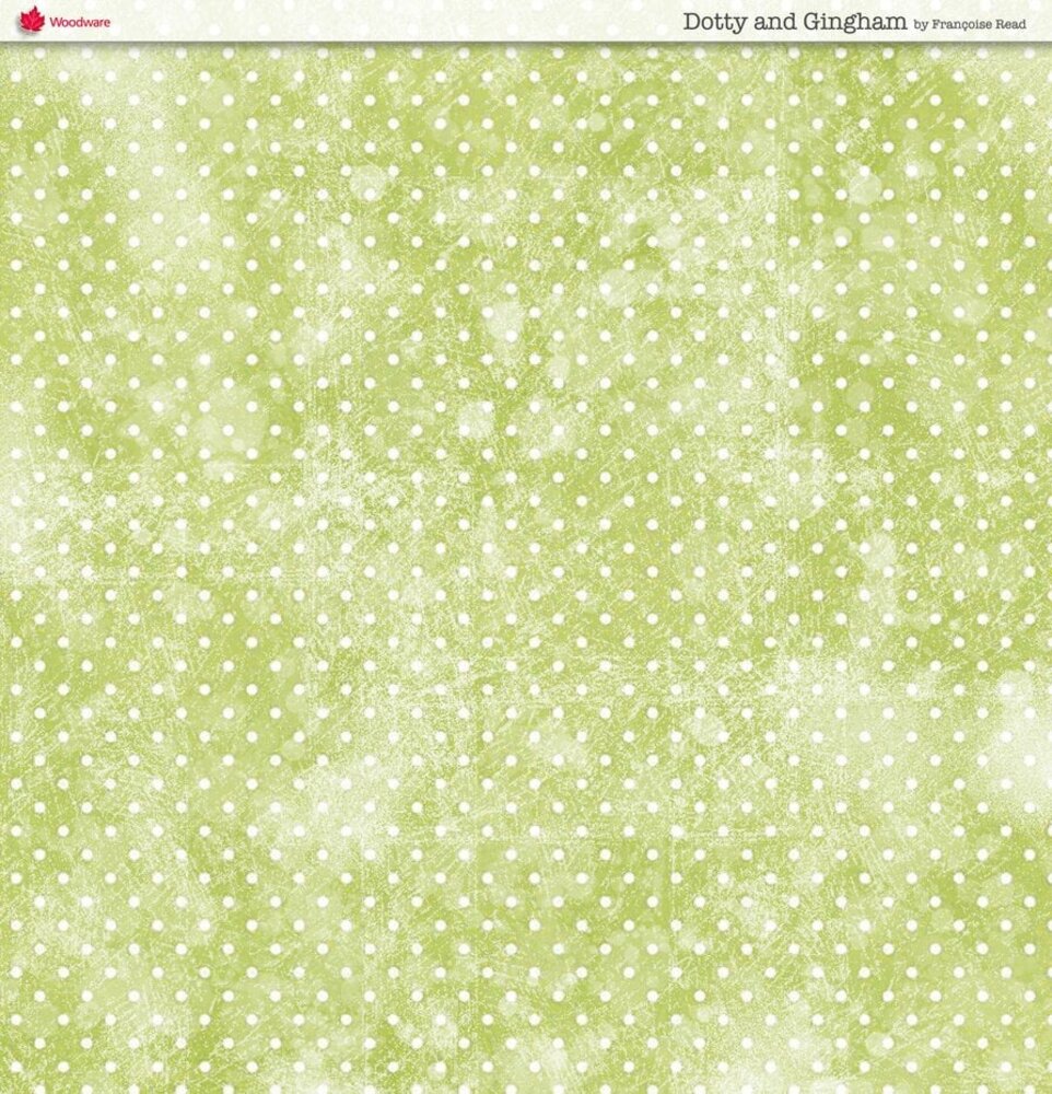 Woodware Dotty And Gingham 8x8 Inch Paper Pad (FRPP006) Woodware Dotty And Gingham 8x8 Inch Paper Pad (FRPP006)