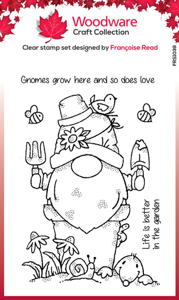 Woodware The Gardener Clear Stamps (FRS1039)
