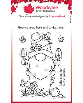 Woodware The Gardener Clear Stamps (FRS1039)